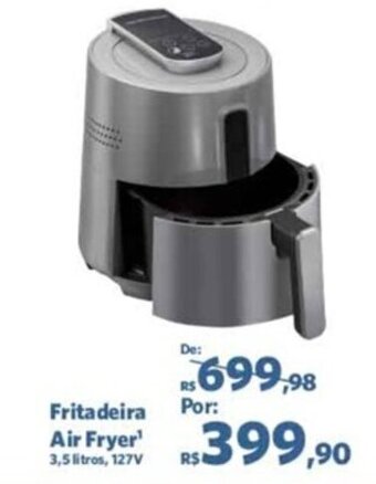 Fritadeira Air Fryer 3,5 litros, 127V