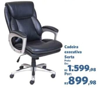 Cadeira executiva Serta