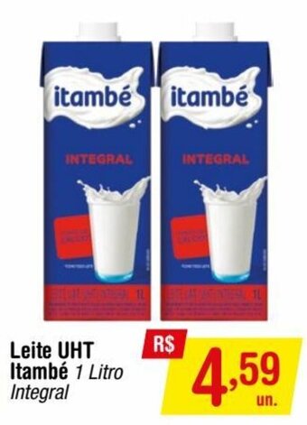 Fort Atacadista Leite UHT Itambé 1 Litro Integral oferta