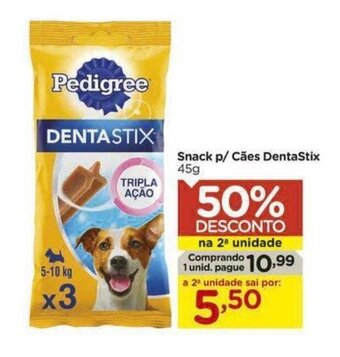 Carrefour Snack p/ Cães Dentastix 45g oferta