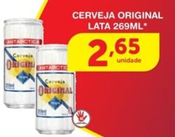 Roldão CERVEJA ORIGINAL LATA 269ML* oferta