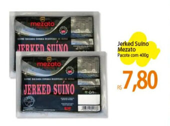 Atacadão Jerked Suíno Mezato Pacote com 400g oferta