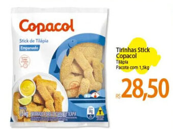 Atacadão Tirinhas Stick Copacol Tilápia Pacote com 1,5kg oferta