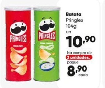 Zaffari Batata Pringles 104g oferta