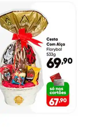 Zaffari Cesta Com Alça Florybal 533g oferta