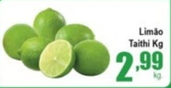Higa's Supermercado Limao Tahiti 1kg oferta