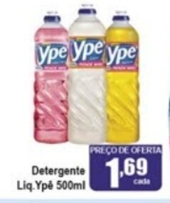 Higa's Supermercado Detergente Liquido Ype 500ml oferta