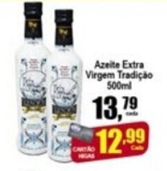 Higa's Supermercado Azeite Extra Virgem Tradicao 500ml oferta