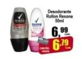 Higa's Supermercado Desodorante Rollon Rexona 50ml oferta
