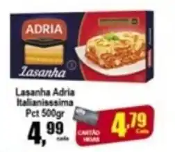 Higa's Supermercado Lasanha Adria Italianissima pct 500g oferta