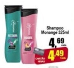 Higa's Supermercado Shampoo Monange 325ml oferta