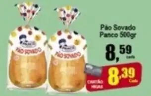 Higa's Supermercado Pao Sovado Panco 500g oferta