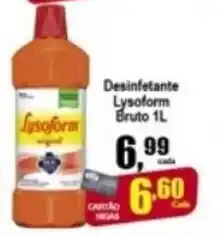 Higa's Supermercado Desinfetante Lysoform Bruto 1L oferta
