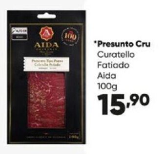 Zaffari *Presunto Cru Curatello Fatiado Aida 100g oferta