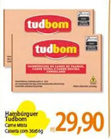 Atacadão Hambúrguer Tudbom Came Mita oferta