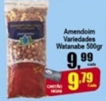 Amendoim Variedades Watanabe 500g