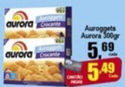 Higa's Supermercado Auroggets Aurora 300g oferta
