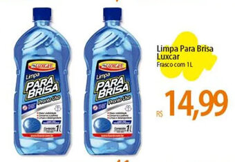Atacadão Limpa Para Brisa Luxcar Frasco com 1L oferta