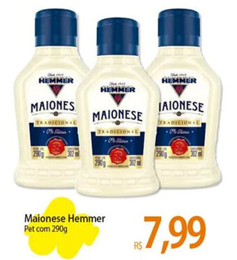 Atacadão Maionese Hemmer Pet com 290g oferta