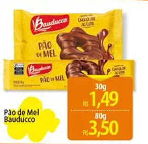 Atacadão Pão de Mel Bauducco 30g oferta