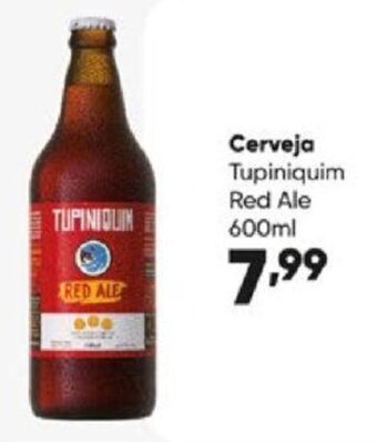 Zaffari Cerveja Tupiniquim Red Ale 600ml oferta