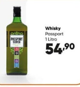 Zaffari Whisky Passport 1 Litro oferta