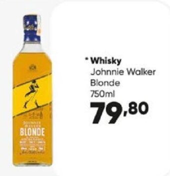 Zaffari * Whisky Johnnie Walker Blonde 750ml oferta