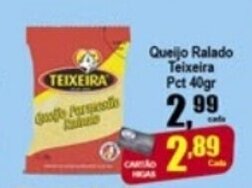 Queijo Ralado Teixeira 40g