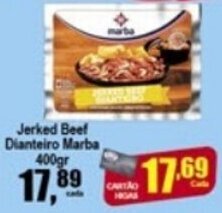 Higa's Supermercado Jerked Beef Dianteiro Marba 400g oferta