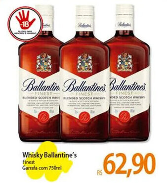 Whisky Ballantine's Finest Garrafa com 750ml