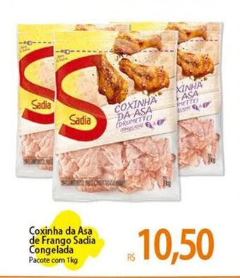 Atacadão Coxinha da Asa de Frango Sadia Congelada Pacote com 1kg oferta