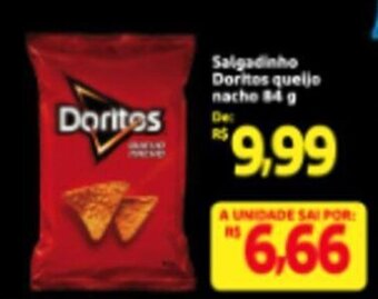 Extra Supermercado Salgadinho Doritos queijo nacho 84 g oferta