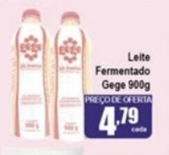 Higa's Supermercado Leite Fermentado Gege 900g oferta