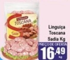Higa's Supermercado Linguica Toscana Sadia 1kg oferta