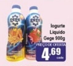 Higa's Supermercado Iogurte Liquido Gege 900g oferta