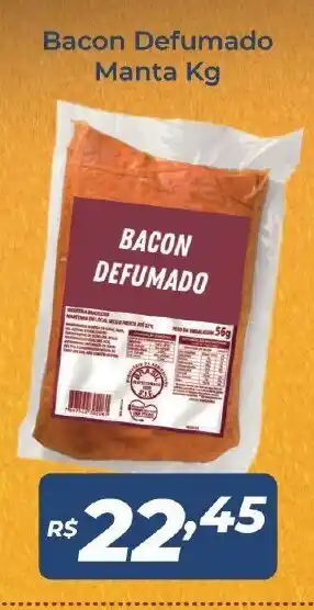 Atakarejo Bacon defumado manta 1kg oferta
