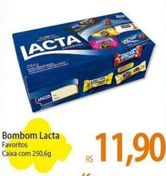 Atacadão Bombom Lacta Favoritos Caixa com 250,6g oferta