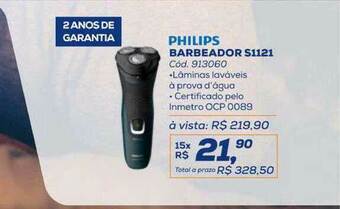 Lojas Colombo Philips Barbeador S1121 oferta