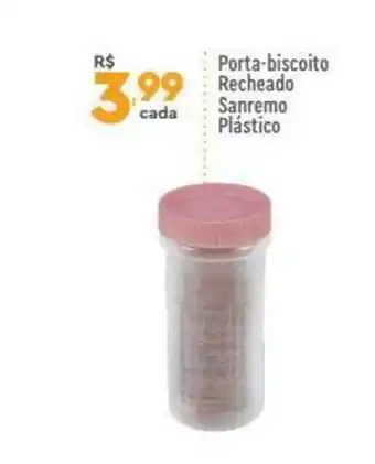 Supper Rissul Porta-biscoito Recheado Sanremo Plástico oferta