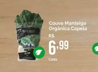Oba Hortifruti Couve Manteiga Orgânica Capela oferta