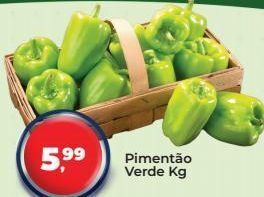 Tonin Superatacado Pimentão verde kg oferta