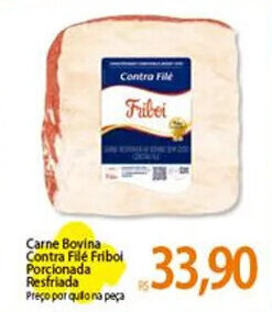 Atacadão Carne Bovina Contra Filé Friboi Porcionada Resfriada oferta