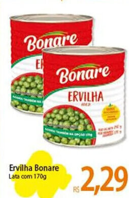 Atacadão Ervilha Bonare Lata com 170g oferta