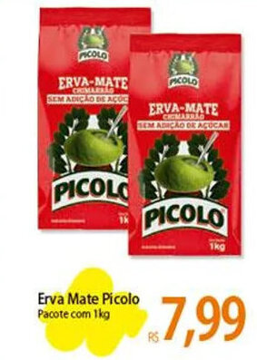 Erva Mate Picolo Pacote com 1kg