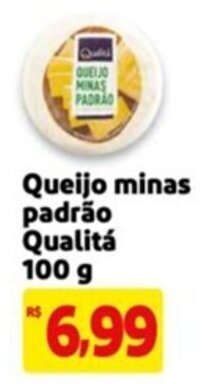 Mercado Extra Queijo minas padrão Qualitá 100g oferta