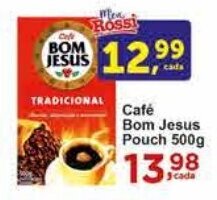Rossi Supermercado Café Bom Jesus Pouch 500g oferta