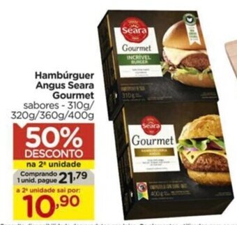 Carrefour Hambúrguer Angus Seara Gourmet oferta