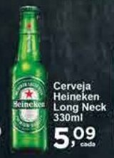 Rossi Supermercado Cerveja Heineken Heineken Long Neck 330ml oferta