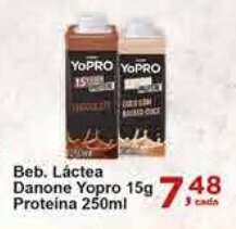 Rossi Supermercado Beb. Láctea Danone YoPro 15g Proteina 250ml oferta