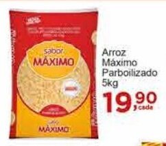 Arroz Máximo Parboilizado 5kg